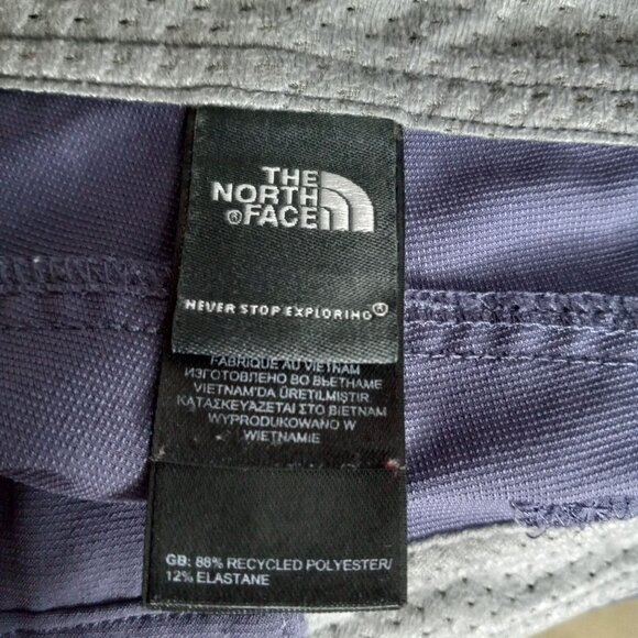 The North Face Size 14 Cargo Shorts Womens Purple Recycled Polyester Elastane - Picture 4 of 7